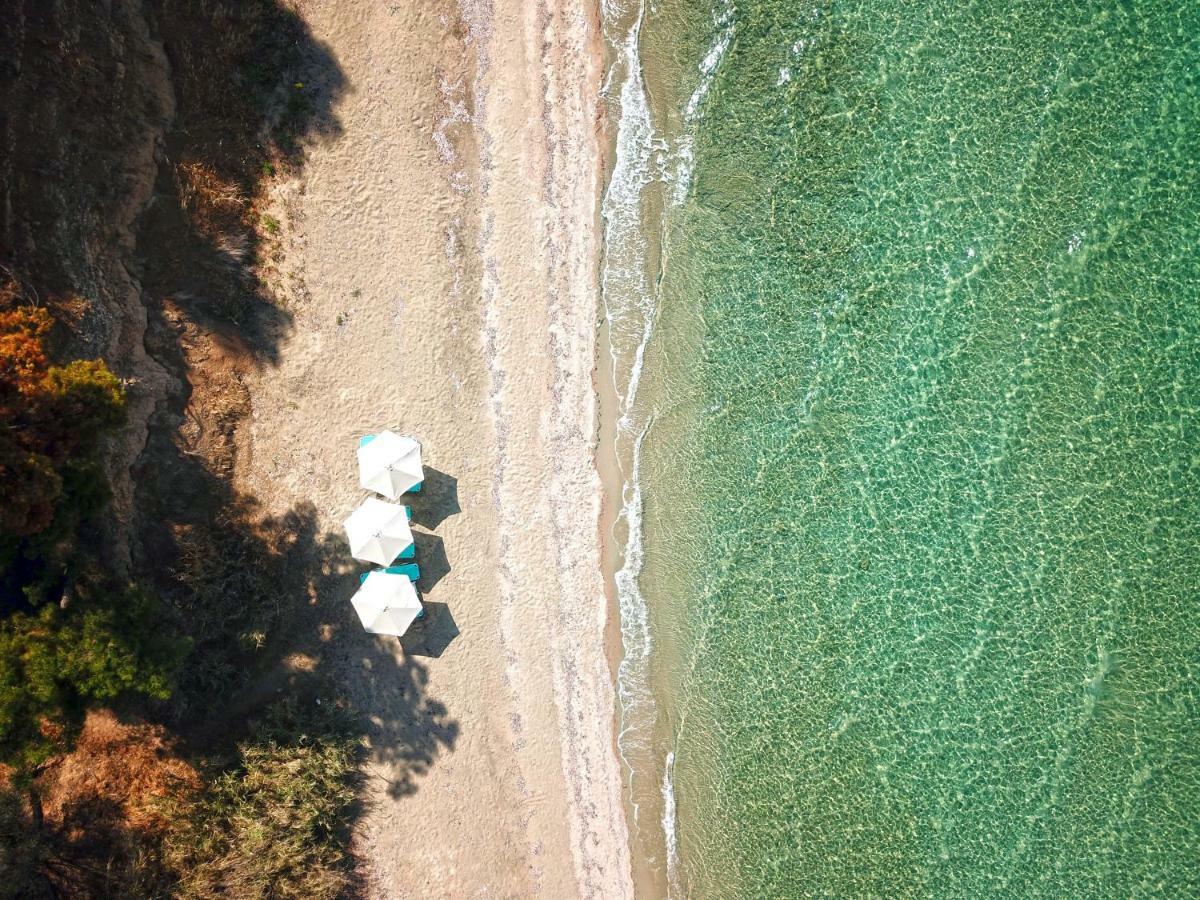 Summerday Villa Private Beach Néa Iráklia Exterior foto